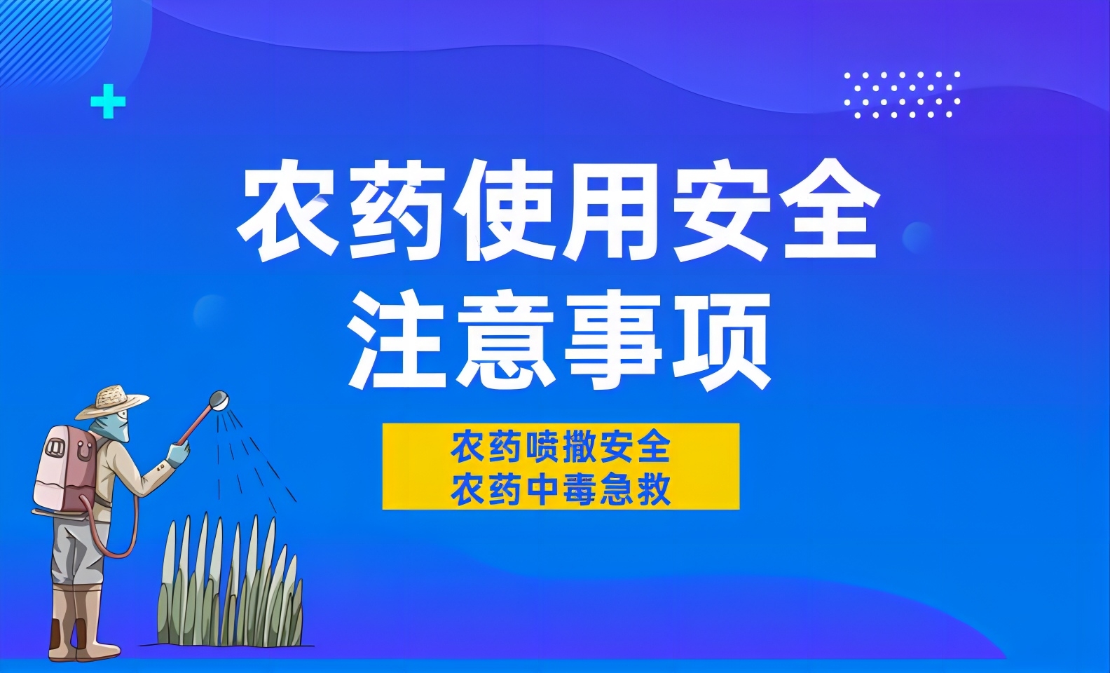 农药安全使用的注意事项